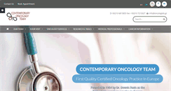 Desktop Screenshot of oncologists.gr